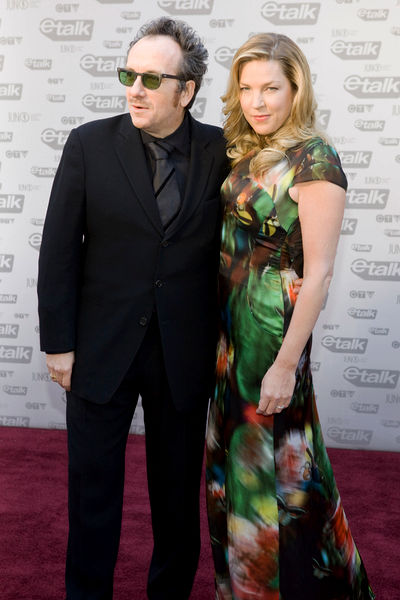 Elvis Costello;Diana Krall;<br>The 2009 Juno Awards Red Carpet Arrivals