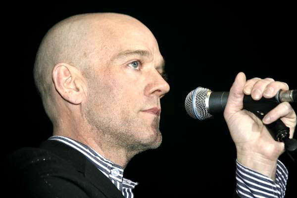 Michael Stipe<br>Press conference to unveil the 