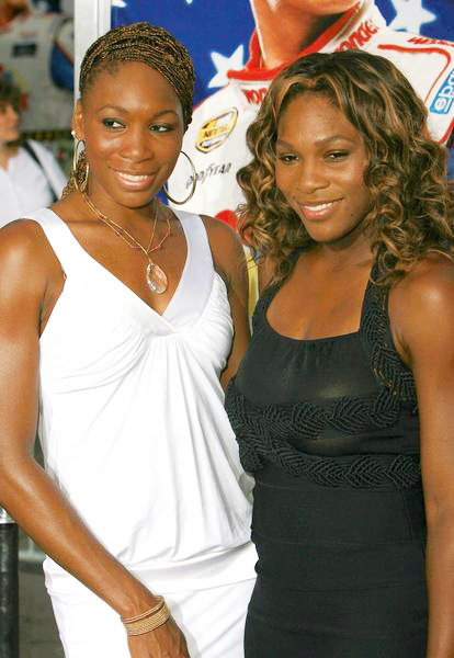 Serena Williams, Venus Williams<br>Talladega Nights The Ballad of Ricky Bobby Movie Premiere