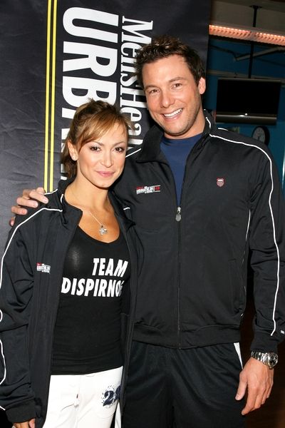 Rocco DiSpirito, Karina Smirnoff<br>Karina Smirnoff and Rocco DiSpirito Training For Men's Health Urbanathlon & Festival at Crunch