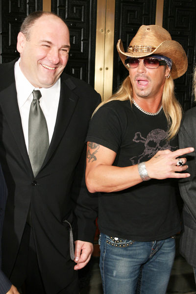 James Gandolfini, Bret Michaels<br>63rd Annual Tony Awards - Arrivals