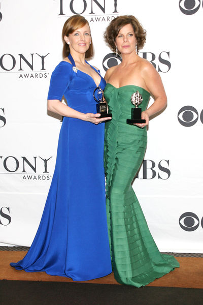 Alice Ripley, Marcia Gay Harden<br>63rd Annual Tony Awards - Press Room