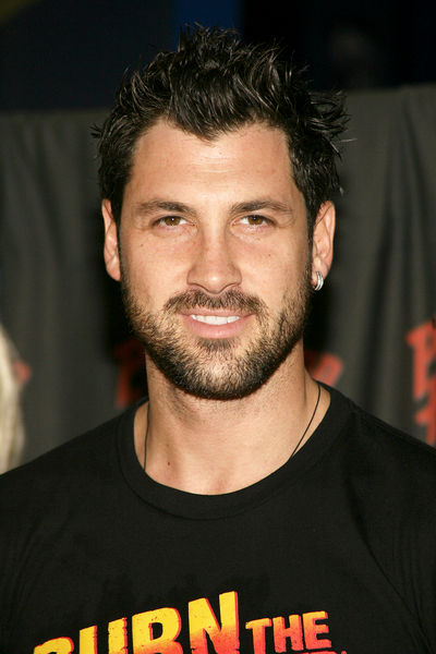 Maksim Chmerkovskiy<br>Karina Smirnoff and Maksim Chmerkovskiy Footprint Ceremony to Promote 