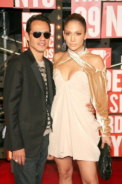 Marc Anthony, Jennifer Lopez<br>2009 MTV Video Music Awards - Arrivals