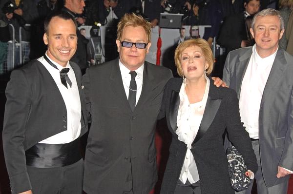 David Furnish, Elton John, Sharon Osbourne<br>Casino Royale World Premiere - Red Carpet