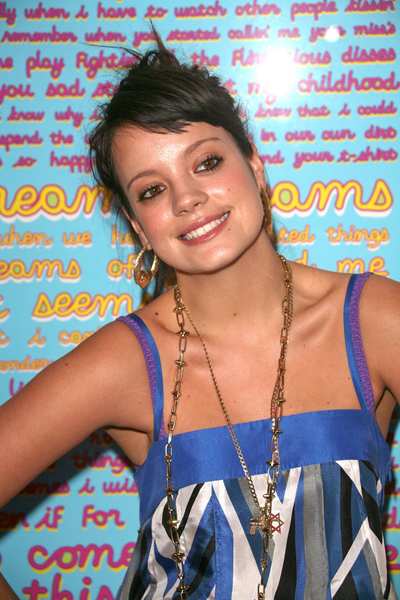 Lily Allen;<br>Lily Allen Signing at the Last Christmas I Gave You My Art store in Earlham Street