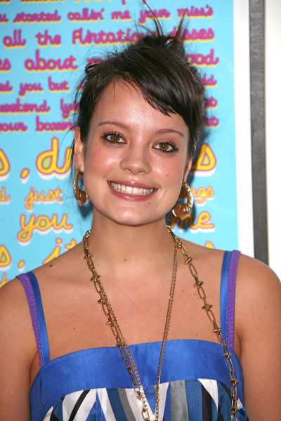 Lily Allen;<br>Lily Allen Signing at the Last Christmas I Gave You My Art store in Earlham Street