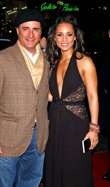 Alicia Keys, Andy Garcia<br>Smokin' Aces World Premiere