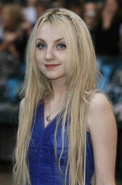Evanna Lynch<br>Harry Potter And The Order Of The Phoenix - London Movie Premiere - Arrivals