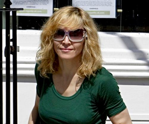 Madonna;<br>Madonna Arrives At Her Local Gym - July 21, 2007