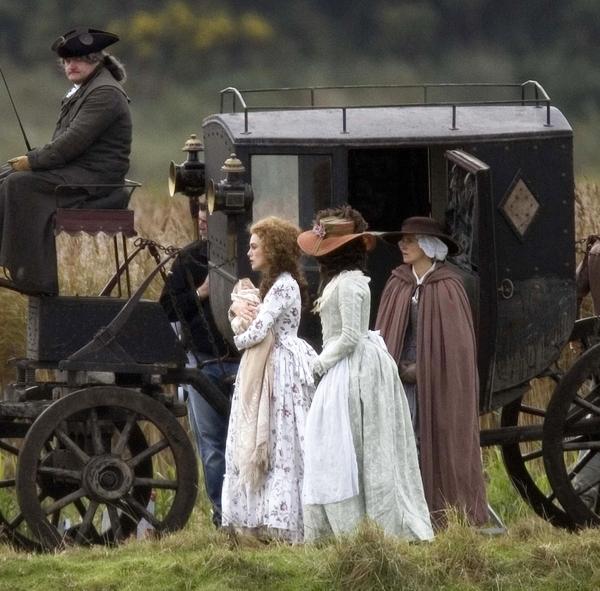 Keira Knightley<br>Keira Knightly Sighting on the Film Set of 