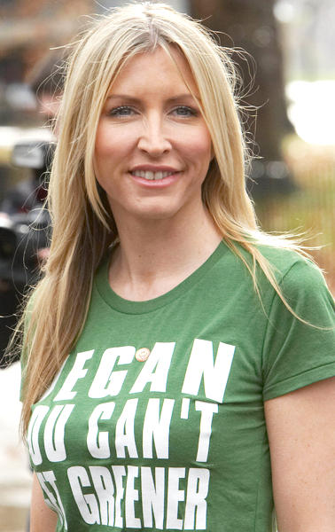 Heather Mills<br>Heather Mills Launches Viva!'s Environment Campaign at Speakers' Corner in London
