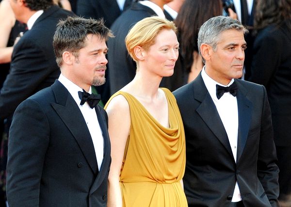 Brad Pitt, George Clooney, Tilda Swinton<br>65th Annual Venice Film Festival - 