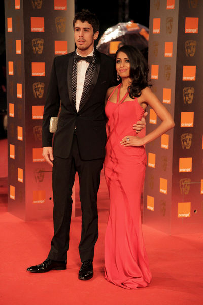 Toby Kebbell, Ruzwana Bashir<br>2009 Orange British Academy of Film and Television Arts (BAFTA) Awards - Arrivals