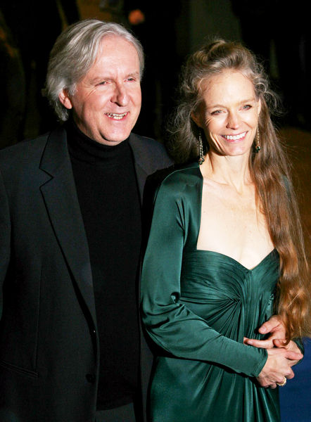 James Cameron, Suzy Amis<br>