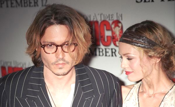 Johnny Depp, Vanessa Paradis<br>Once Upon a Time in Mexico New York Premiere