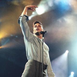 Ricky Martin; in 