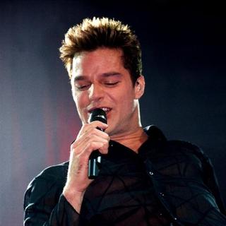 Ricky Martin; in 