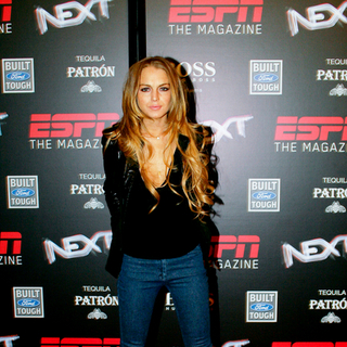 Lindsay Lohan; in 2008 NFL - Super Bowl XLIII &ndash; ESPN The Magazine&rsquo;s NEXT Super Bowl Party - January 30, 2009