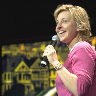Ellen Degeneres; in 2006 International Consumer Electronics Show - Yahoo Keynote Speach