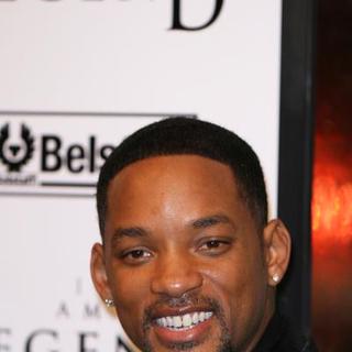 Will Smith in The Premier Of "I Am Legend"