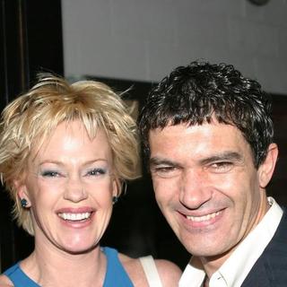 Melanie Griffith;Antonio Banderas; in 48th Annual Drama Desk Awards
