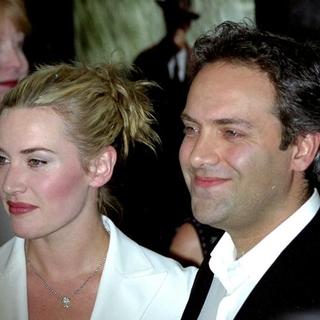 Kate Winslet;Sam Mendes; in Road To Perdition Premiere