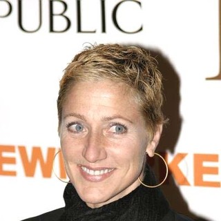 Edie Falco; in p.s. Movie Premiere