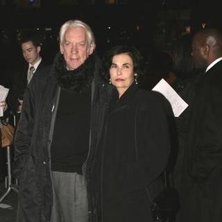 Donald Sutherland in Pride and Prejudice New York Premiere - Arrivals