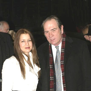 Tommy Lee Jones;Dawn Laurel; in The Three Burials of Melquiades Estrada New York City Premiere