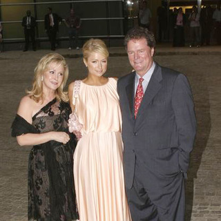 Paris Hilton;Rick Hilton;Kathy Hilton; in Paris Hilton's New Fragrance Launch Party