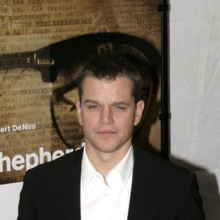 Matt Damon; in The Good Shepard World Premiere - Arrivals
