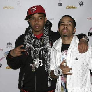 Casely;Yung Berg; in The R&B Live Presents Ray J in New York City