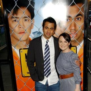 Kal Penn;Jenna Von Oy; in "Harold & Kumar Escape From Guantanamo Bay" Los Angeles Premiere - Arrivals