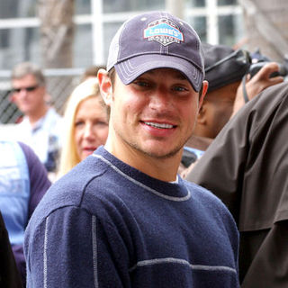 Nick Lachey; in 2008 Toyota Pro/Celebrity Race - Race Day