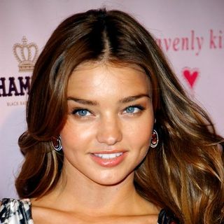 Miranda Kerr; in Victoria's Secret Miranda Kerr Celebrates The Launch of the Heavenly Kiss Fragrance