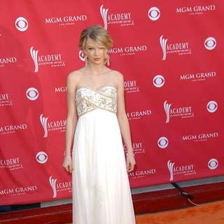 Taylor Swift; in 43rd Academy Of Country Music Awards - Arrivals
