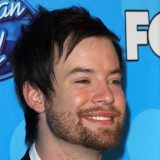 David Cook; in 2008 American Idol Finale - Press Room