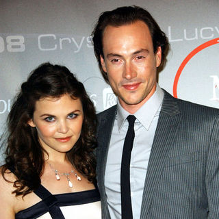 Chris Klein;Ginnifer Goodwin; in 2008 Crystal + Lucy Awards - Arrivals
