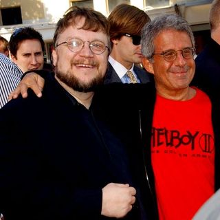 Ron Meyer, Guillermo del Toro in "Hellboy 2: The Golden Army" World Premiere - Arrivals