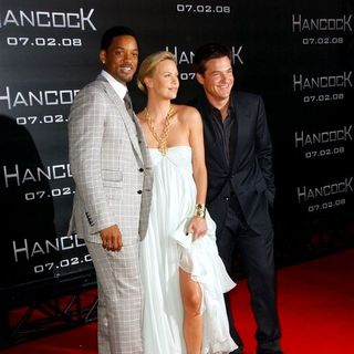 Charlize Theron;Will Smith;Jason Bateman; in "Hancock" Premiere - Arrivals
