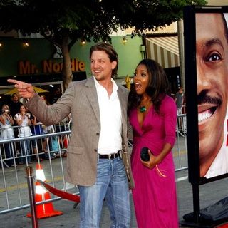 Gabrielle Union;Marc Blucas; in "Meet Dave" World Premiere