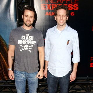 Rob McElhenney, Glenn Howerton in "Pineapple Express" Los Angeles Premiere - Arrivals