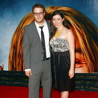 Seth Rogen;Lauren Miller; in "Pineapple Express" Los Angeles Premiere - Arrivals