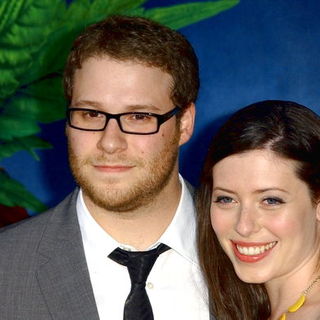 Seth Rogen;Lauren Miller; in "Pineapple Express" Los Angeles Premiere - Arrivals