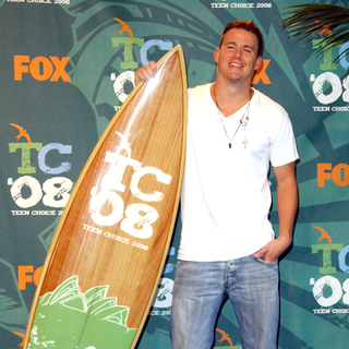 Channing Tatum; in 2008 Teen Choice - Press Room