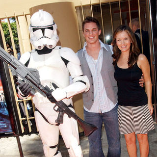 Matt Lanter;Catherine Taber; in Star Wars: The Clone Wars U.S. Premiere - Arrivals
