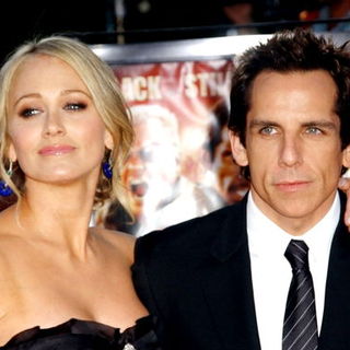 Ben Stiller, Christine Taylor in Tropic Thunder Los Angeles Premiere - Arrivals