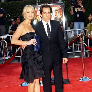 Ben Stiller, Christine Taylor in Tropic Thunder Los Angeles Premiere - Arrivals