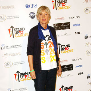 Ellen Degeneres in Stand Up To Cancer - Arrivals